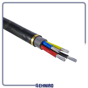 کابل برق آلومینیوم زمینی 16×4 مغان الکتریک زرتاب-مشخصه NA2XY