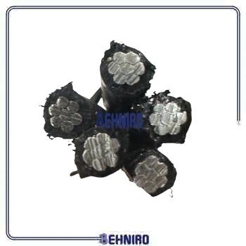 کابل برق آلومینیوم خودنگهدار هوایی 16+16×4 بهفر دامغان-مشخصه NA2XY