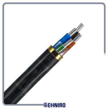 کابل برق آلومینیوم زمینی 10×4 آلوم کو ـ ALOMCO-مشخصه NA2XY  