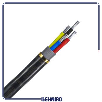 کابل برق آلومینیوم زمینی 25×4 آلوم کو ـ ALOMCO مشخصه NA2XY  