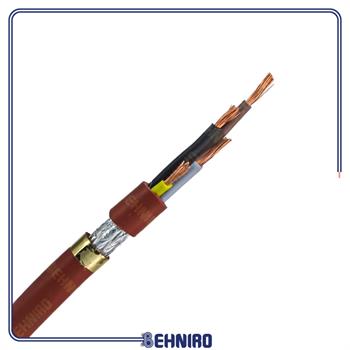 کابل برق 1/5×4 افشان شیلد دار سیلیکونی اعلام حریق تهران صدرا heat resistance