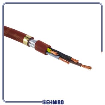 کابل برق 1/5×4 افشان شیلد دار سیلیکونی اعلام حریق تهران صدرا heat resistance